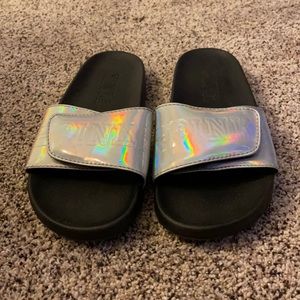 Pink Holographic Slides